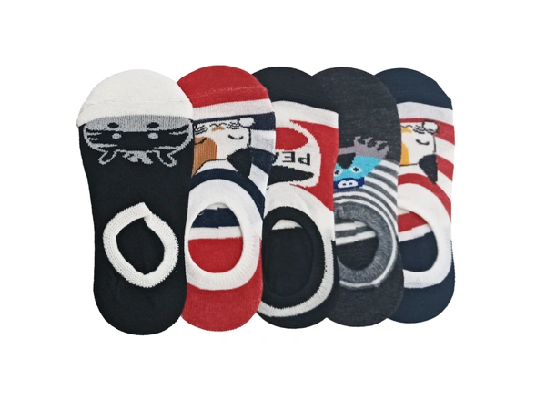Kids Mix Colour And Mix Printed Disign Loafer Socks  (Pack Of 36 Pairs)
Size-0-3,3-6,6-9,Years - 0-3,3-6,6-9,Years, 36