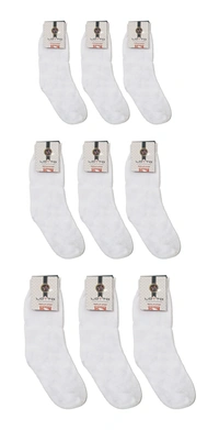 Kids School Socks White Color  Pack (Pack Of 18 Pairs)
Size -2,3,4, - Size -2,3,4,, 18