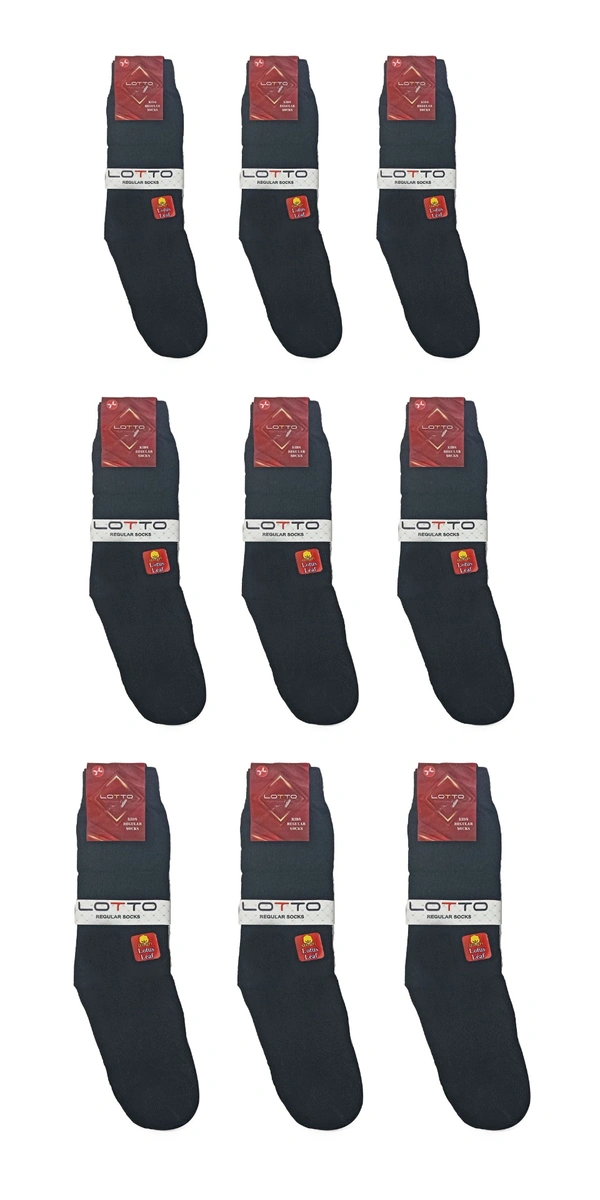 Kids School Socks Black Color  Pack (Pack Of 18 Pairs)
Size -2,3,4, - Size -2,3,4,, 18