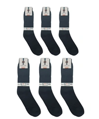 Kids School Socks Black Color  Pack (Pack Of 12 Pairs)
Size -5-6 - Size -5-6, 12