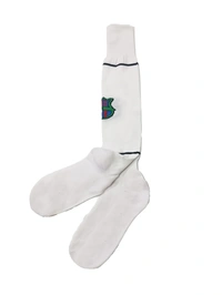 Mens Football Socks White Color Pack Of 6 Pairs - Free, 6