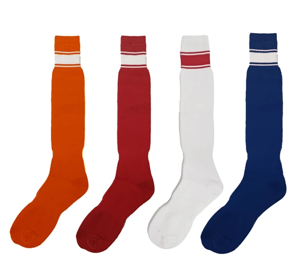 Mens Football Socks Mix Color Pack Of 6 Pairs - Free, 6