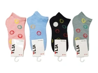 Women Anklet Socks, Mix Color Pack (Pack  Of 10Pairs) - Free, 10