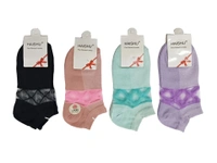Women Anklet Socks, Mix Color Pack (Pack  Of 10Pairs) - Free, 10
