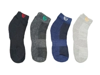 Men Anklet Socks, Mix Color Pack (Pack  Of 12 Pairs) - Free, 12