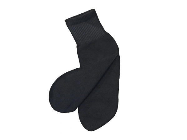 Men Plain  Socks, Black Color Pack (Pack  Of 12 Pairs) - Free, 12