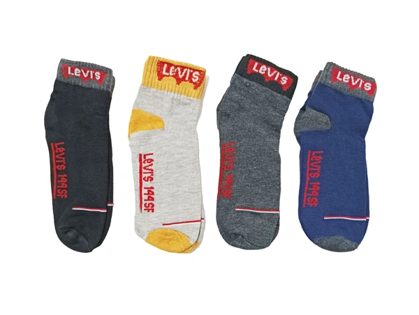 Men  Branded Anklet  Socks, Mix Color Pack (Pack  Of 12 Pairs) - Free, 12
