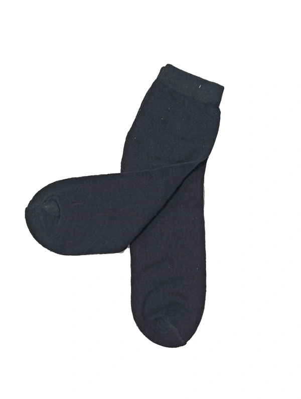 Mens Socks, Black Color Pack (Pack  Of 12 Pairs) - Free, 12