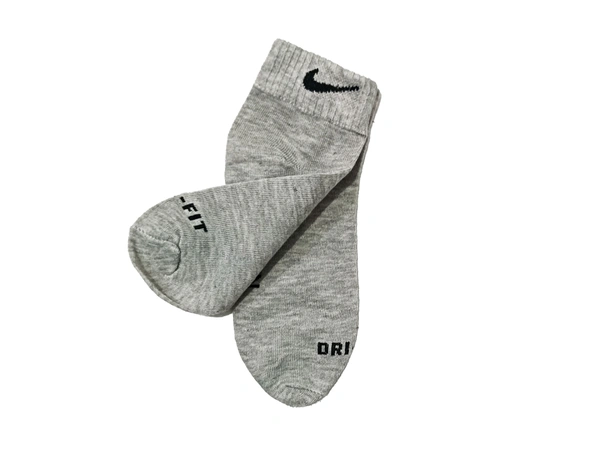 Men  Branded Anklet  Socks, Mix Color Pack (Pack  Of 12 Pairs) - Free, 12