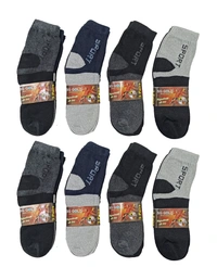 Men Socks, Mix Color Pack (Pack  Of 12 Pairs) - Free, 12