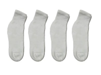 Mens White Color Socks  Pack (Pack  Of 12 Pairs) - Free, 12