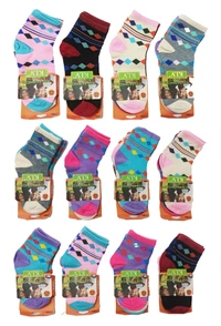 Kids Socks Mix Colour Pack  (Pack Of 12 Pair )
Size-3-6,6-9,9-12, Year - 3-6,6-9,9-12, Year, 12