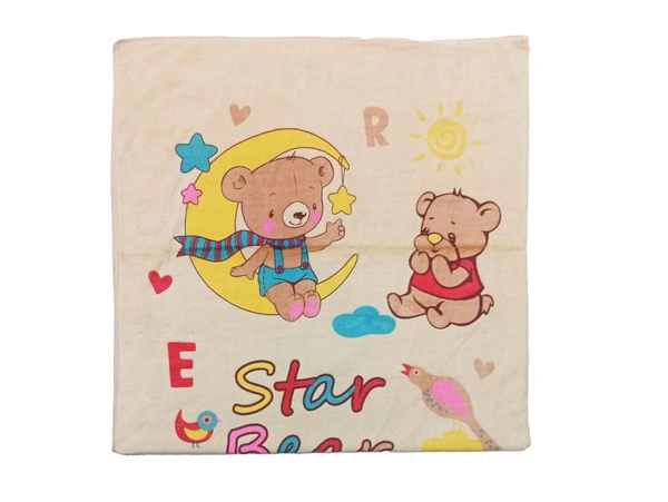 BIJKART 24 in x48 in  Bath Towel 6 Pieces with Assorted Cartoon Print And MULTI  Colors - 24/48, 6