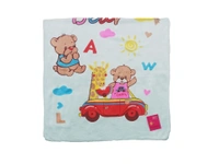 BIJKART 24 in x48 in  Bath Towel 6 Pieces with Assorted Cartoon Print And MULTI  Colors - 24/48, 6