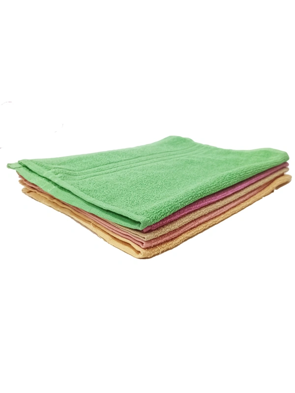 BIJKART  21 in x14 in Hand Towels 12 Pieces with Assorted Colors - 14/21, 12