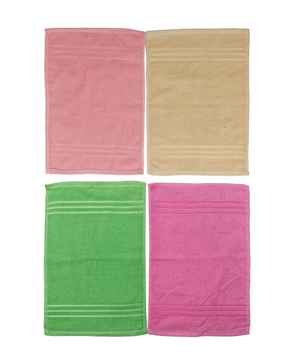 BIJKART  21 in x14 in Hand Towels 12 Pieces with Assorted Colors - 14/21, 12