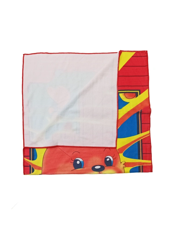 BIJKART  24 in x 48 in Bath Towel 12 Pieces with Assorted Cartoon Print And Colors - 24/48, 12