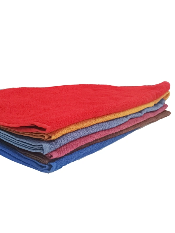 BIJKART 28 in x 58 in Bath Towels 6 Pieces with Assorted Colors - 28/58, 6