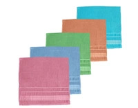 BIJKART 28 in x 58 in Bath Towels 6 Pieces with Assorted Colors - 28 /58, 6