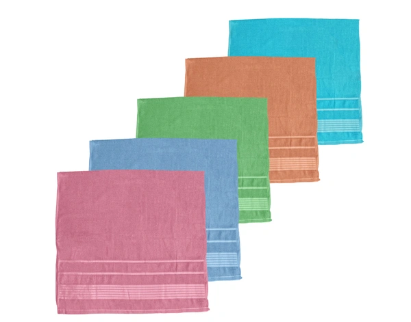 BIJKART 28 in x 58 in Bath Towels 6 Pieces with Assorted Colors - 28 /58, 6