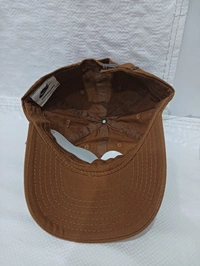 Mens Embrodary Pure Cotton  Material Cap  Color -Mix Colour  Pack  Fitting - Steel Buckle - Free, 6