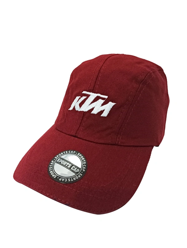 Mens Cotton Embrodary Logo Cap Color - Pink  Color Cap Fitting  Velcro - Free, 6