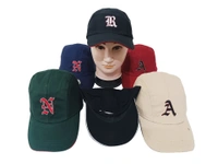 Mens Embroidery Logo Caps Mix Color And Velcro Adjustable - Free, 6