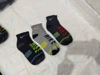 Men Mix Branded Cotton  Socks, Mix Color Pack Set Of 12 Pairs - Free, 12