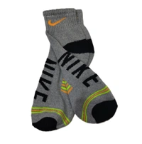 Men Mix Branded Cotton  Socks, Mix Color Pack Set Of 12 Pairs - Free, 12