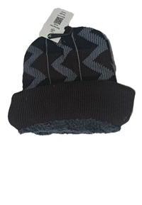 Woolen Half Beanie Cap With Inside Furr Mix Color Pack Only - Half Beanie, 6