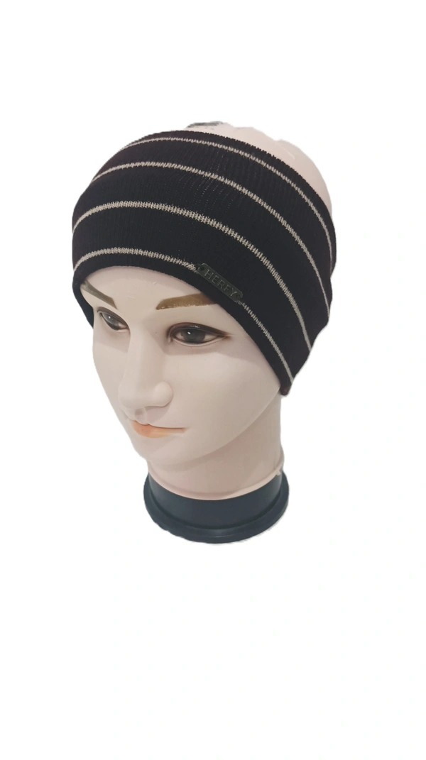 Men Woolen Head Band Mix Color And Mix Printed Pack Only - Head Band, 6