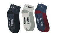 Men Premium Quality Mix Branded Cotton  Socks, Mix Color Set Of 12 Pairs - Free, 12