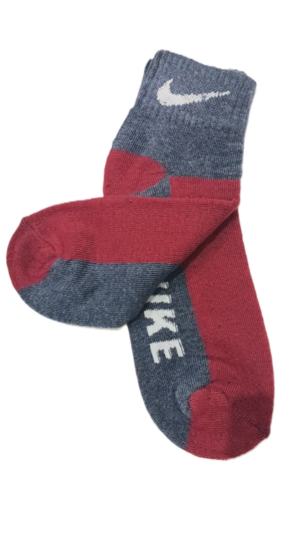 Men Premium Quality Mix Branded Cotton  Socks, Mix Color Set Of 12 Pairs - Free, 12