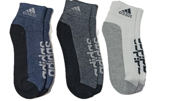 Men Premium Quality Mix Branded Cotton  Socks, Mix Color Set Of 12 Pairs - Free, 12
