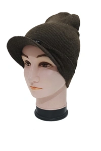 Mens Woolen Full Head Cap Color Multi Color Pack Only - Full Head Cap, 6
