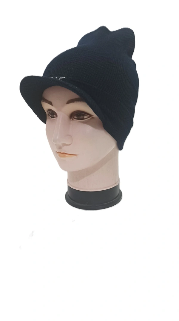Mens Woolen Full Head Cap Color Multi Color Pack Only - Full Head Cap, 6
