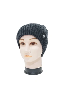 Soft Velvet Half Beanie Cap With Inside Furr Mix Color Pack Only - Half Beanie, 6