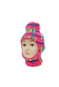 Kids Monkey Style Woolen Cap Color Multi Color And Multi Design Prints - Kids Monkey Style, 6
