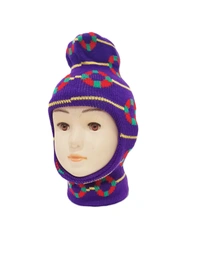 Kids Monkey Style Woolen Cap Color Multi Color And Multi Design Prints - Kids Monkey Style, 6