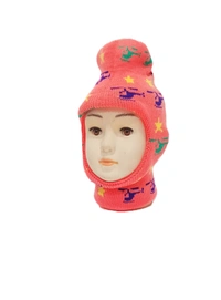 Kids Monkey Style Woolen Cap Color Multi Color And Multi Design Prints - Kids Monkey Style, 6