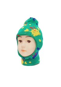 Kids Monkey Style Woolen Cap Color Multi Color And Multi Design Prints - Kids Monkey Style, 6