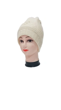 Girls And Ladies Woolen Caps With Inside Furr Mix Color Pack Only - Free, 6