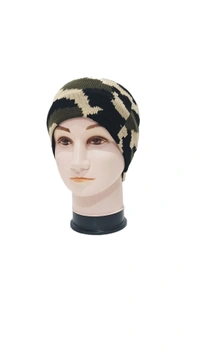 Men Woolen Head Band Camoflauge Color Pack Only - Head Band, 6