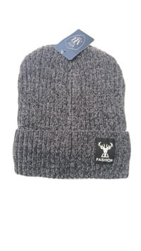 Soft Velvet Half Beanie Cap With Inside Furr Mix Color Pack Only - Half Beanie, 6
