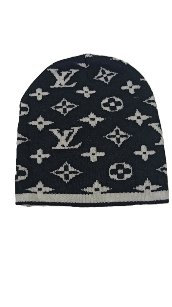 Woolen Half Beanie Cap With Inside Furr Mix Color Pack Only - Half Beanie, 6