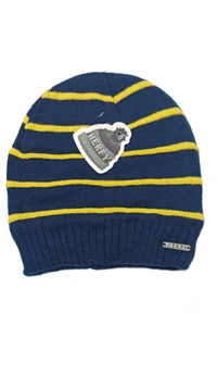 Woolen Half Beanie Cap With Inside Furr Mix Color Pack Only - Half Beanie, 6