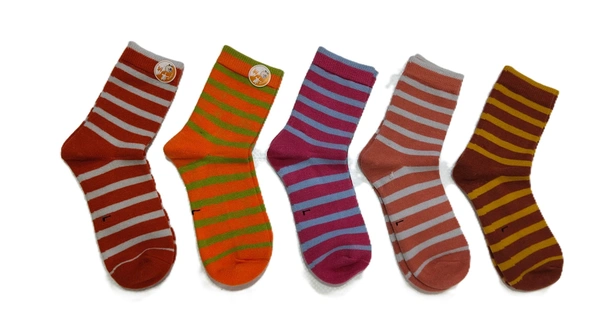 Children'S Soft Comfort Long Socks,Mix Color Pack (Pack Of 10Pairs ) Size -L - Large, 10