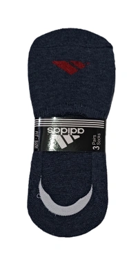 Men Mix Branded Cotton Loafer  Socks, Mix Color Pack Set Of 12 Pair - Free, 12