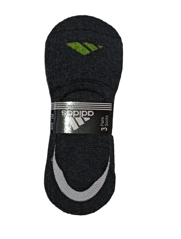 Men Mix Branded Cotton Loafer  Socks, Mix Color Pack Set Of 12 Pair - Free, 12
