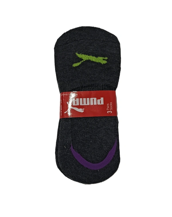Men Mix Branded Cotton Loafer  Socks, Mix Color Pack Set Of 12 Pair - Free, 12